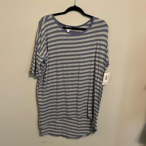 L Striped LuLaRoe Irma Tunic